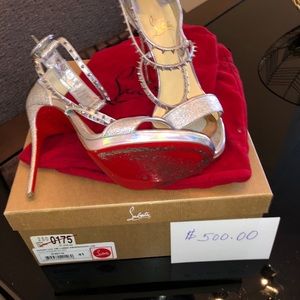 CHOCA LUX Sliver Sandals